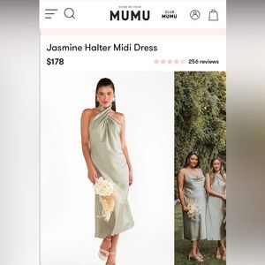 Satin Dress - Show me your Mumu